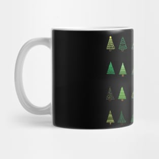 Christmas tree collection Mug